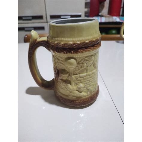 Caneco De Chopp Antigo De Porcelana Shopee Brasil