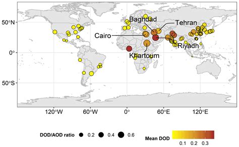 ACP Aerosol Optical Depth Regime Over Megacities Of The World