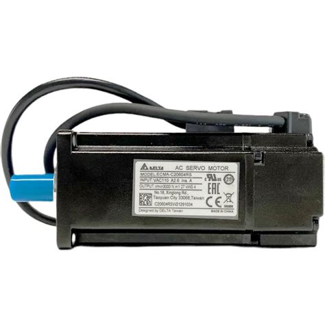 400w 3000 RPM Delta Ac Servo Motor Ecma C20604rs