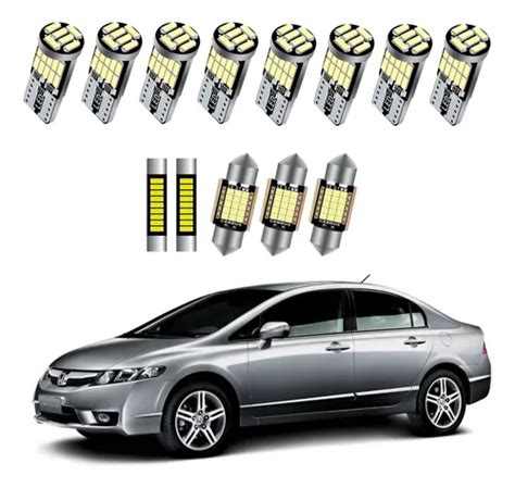 Kit Led Interna Premium Honda New Civic Canbus Parcelamento Sem Juros