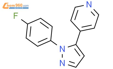 1269291 85 14 1 4 氟苯基 1h 5 吡唑基吡啶化学式、结构式、分子式、mol 960化工网