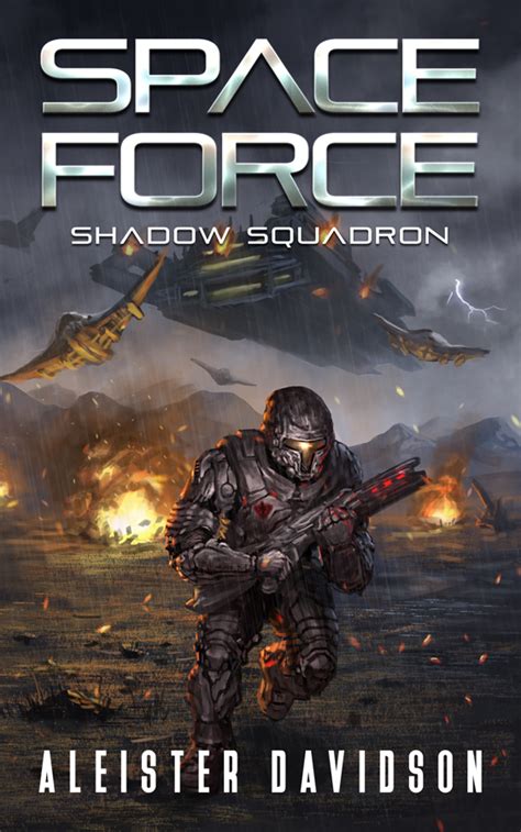 Shadow Squadron Military Science Fiction Book Cover Books Covers Art