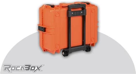 Rocabox Universele Trolley Camera Koffer Waterdicht Ip Oranje