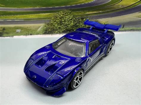HOT WHEELS FORD GT LM Blue PicClick UK