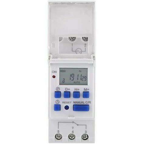 LCD Display Weekly Programmable Time Switch 12V Digital Programmable