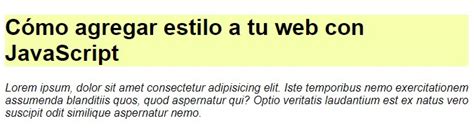 C Mo Agregar Estilo A Tu Web Con Javascript Caronte Studio