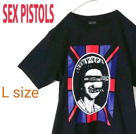 Sex Pistols セックスピストルズ 黒 ビッグロゴ バンドtシャツ メルカリ