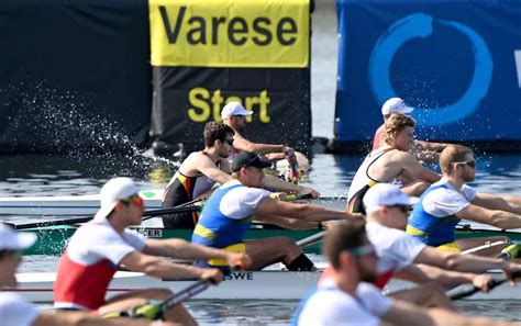 Day One Racing At The World Rowing Cup I In Varese Italy