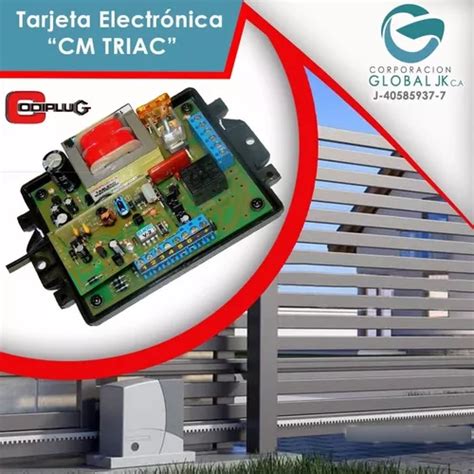 Tarjeta Cm Triac Para Portones El Ctricos Codiplug V Mercadolibre