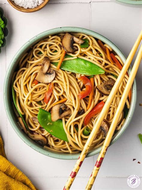 Easy Lo Mein In 20 Minutes Belly Full