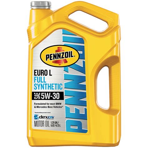 Pennzoil Euro L 5w 30 Full Synthetic Motor Oil Us Օil