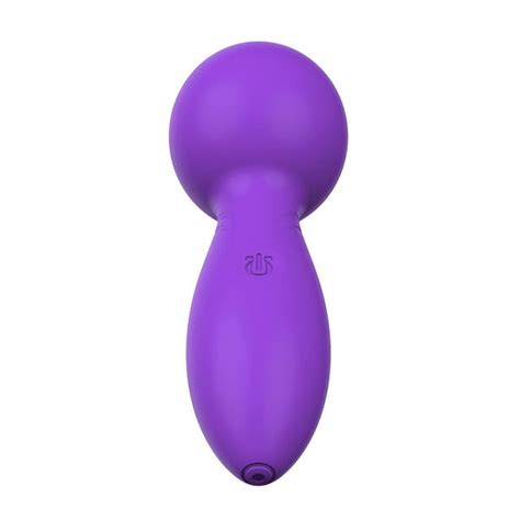 Silicone Av Vibrator For Female Personal Massage Wand 10 Frequency Vibrating Rechargeable