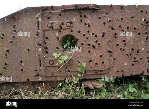 World War Ii Ww 2 Tank Abandoned On South Downs West Sussex Used