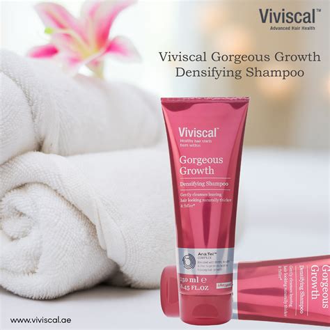 Viviscal Gorgeous Growth Densifying Shampoo In Dubai Vitamins For Hair Growth Shampoo Viviscal