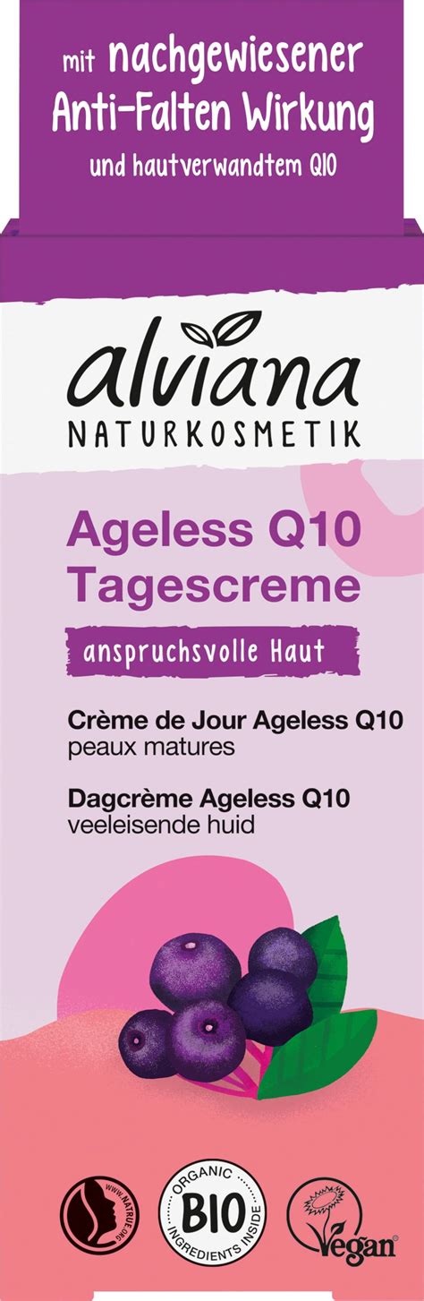 Alviana Naturkosmetik Ageless Q Tagescreme Ml Ecco Verde Onlineshop