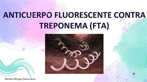 Anticuerpo Fluorescente Contra Treponema FTA Laura Isabel Cruz