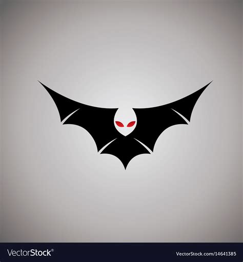 Bat logo ideas design Royalty Free Vector Image