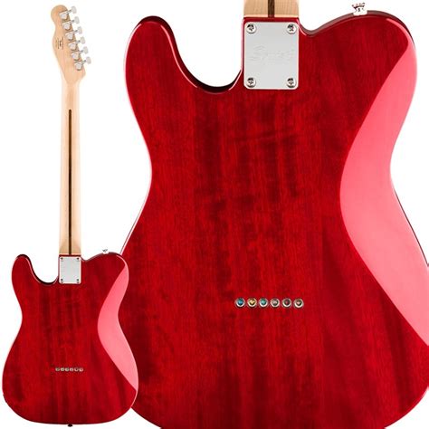 Squier By Fender Affinity Series Telecaster Fmt Sh Crimson Red