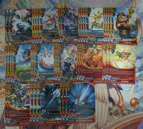 Buddyfight Budget G Boost Deck Awakened Deity Dragon Gargantua Knight