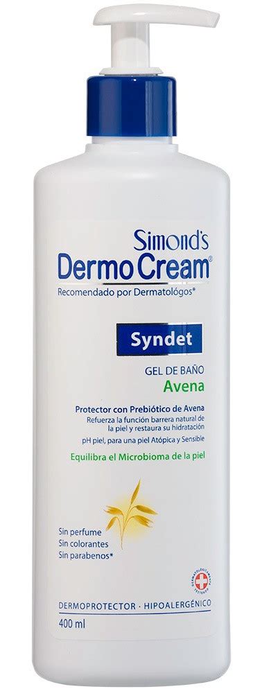 Full ingredients list Simond s Gel De Baño Syndet Dermocream