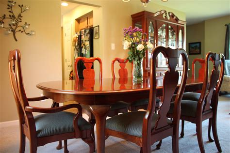 Solid Cherry Wood American Drew Cherry Grove 9 Pc Dining Room Set Made In Usa The Hull Truth