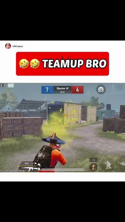 🤣🤣 Teamup Bro 😜 Shorts Bgmifunny Pubg Telugu Gaming Freefire