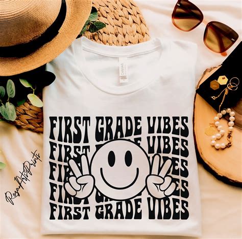 First Grade Vibes Svg St Grade Vibes Svg Teach Svg And Png Teacher