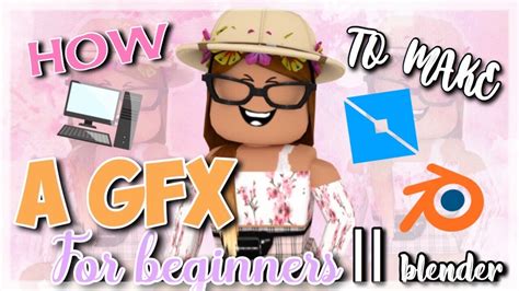 How To Make A Gfx For Beginners Blender Youtube