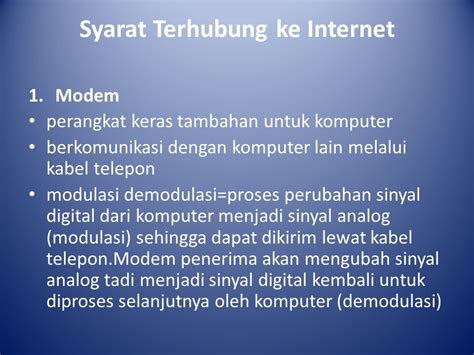 Internet Dan Aplikasi SI Berbasis Web Internet Internet Adalah