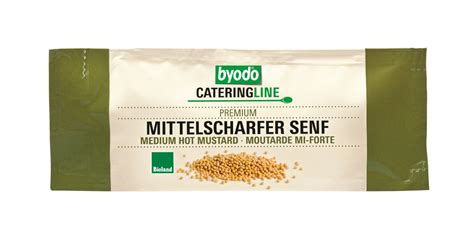 Byodo Senf Mittelscharf Portionsbeutel Er Pack X Ml Bio