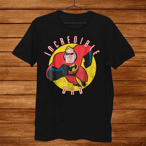 Disney Pixar Incredibles Mr. Incredible Dad Shirt - TeeUni