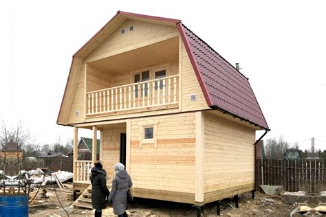 Баня 6х6 из сухого бруса Калининград — от 1338000 руб.