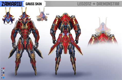 Gauss Zamariu Concept By Daemonstar Warframe