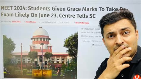 ReNEET On June 23 Supreme Court On Grace Marks Cancellation