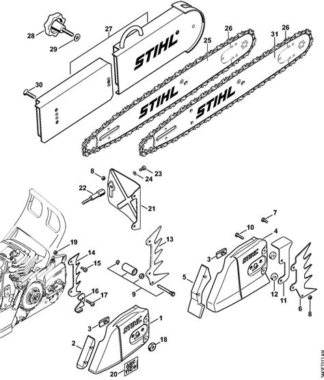 Stihl 026 Pro Chainsaw Parts Diagram