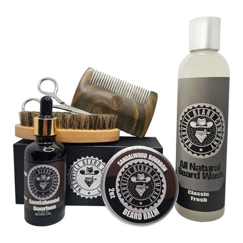 Beard Growing Kit Grow Beard Shaving And Grooming Beard Grooming Bourbon Beard Oil Beard Care