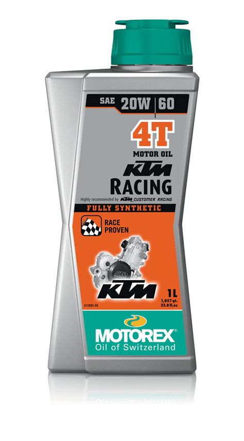 AOMC Mx Motorex KTM Racing 4T 20W60 1 Liter