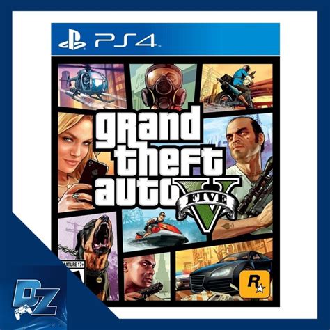 Gta V Grand Theft Auto V Ps4 Games Premium Edition มือ 1 New แผ่นเกมส์