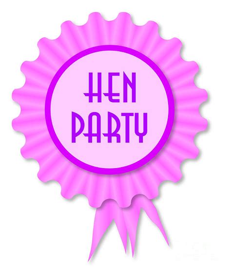 Hen Party Rosette Digital Art By Bigalbaloo Stock Pixels