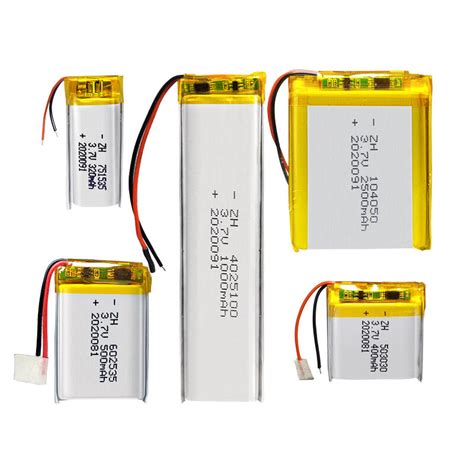 Prilagođeno OEM 1800mAh 1200mAh 850mAh 500mAh punjiva 103450 Li ion Li