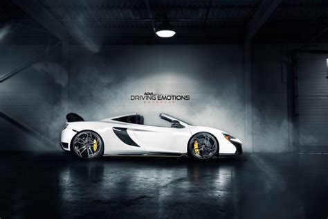 Mclaren 650s675lt White Adv1 Adv53 Mv2 Cs Wheel Wheel Front