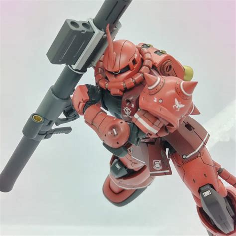 Hg オリジン シャア専用ザク｜inagu 51さんのガンプラ作品｜gunsta（ガンスタ）