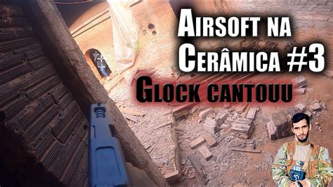 Airsoft na Cerâmica 3 Glock na rajada Captura de Bandeira YouTube