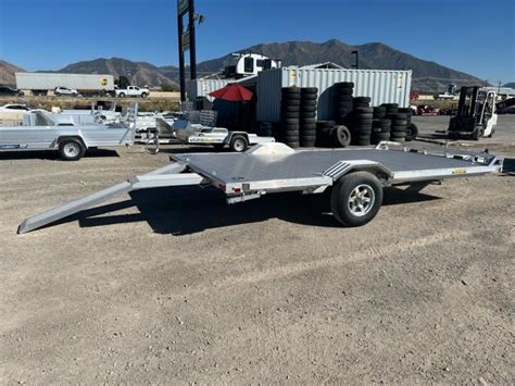 Aluma WB15H 8 5x15 Wide Body Aluminum Utility Trailer Wasatch Trailer