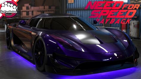 NEED FOR SPEED PAYBACK Koenigsegg Regera Racerbuild NFS Payback