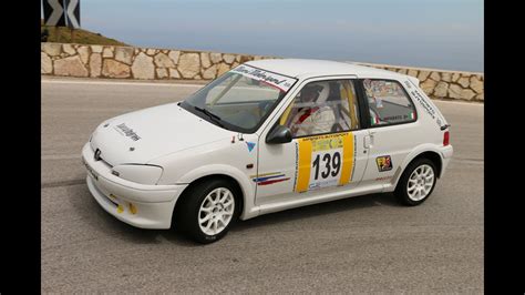 14 Slalom Agro Ericino Giuseppe Imparato Peugeot 106 E1 1600 YouTube