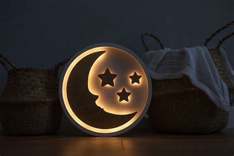 Moon Lamp Moon Night Light Moon Night Light Moon Nursery | Etsy