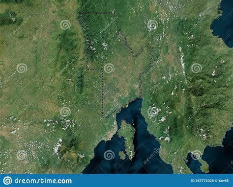 Davao Del Norte Philippines High Res Satellite No Legend Stock