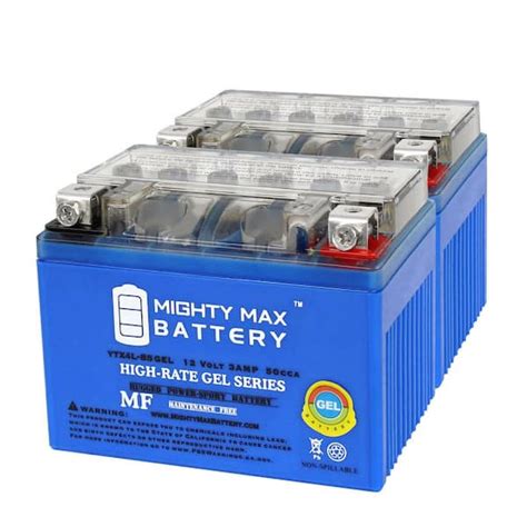 Mighty Max Battery Ytx L Bsgel V Ah Gel Replacement Battery