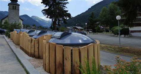 La Chapelle d Abondance Tri sélectif les colonnes habillées